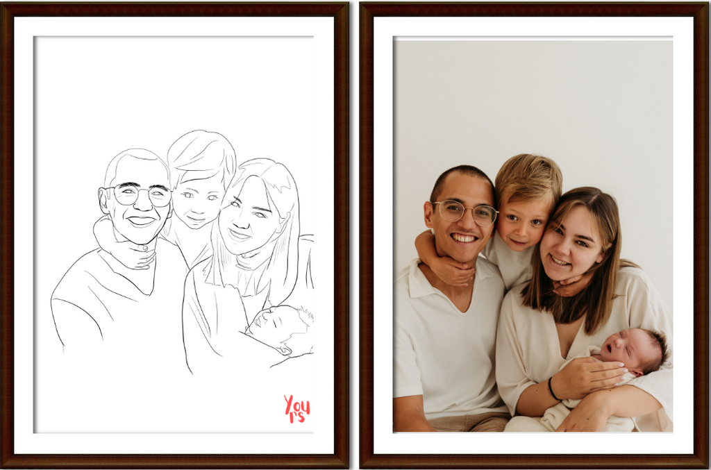 Digitale lijntkening - deluxe pakket