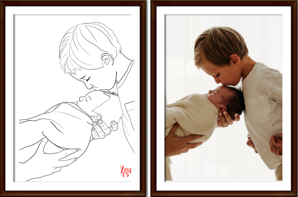 Digitale lijntekening - standaard pakket