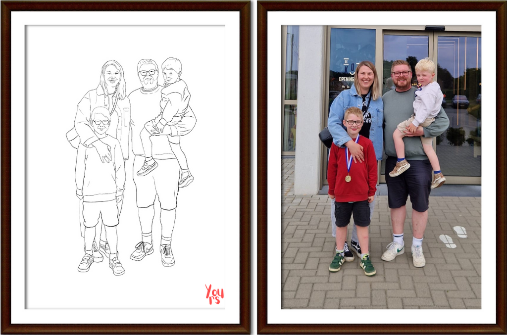 Digitale lijntekening - standaard pakket