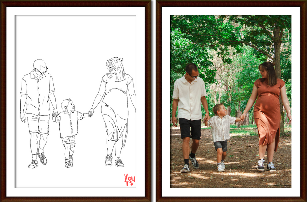 Digitale lijntekening - standaard pakket